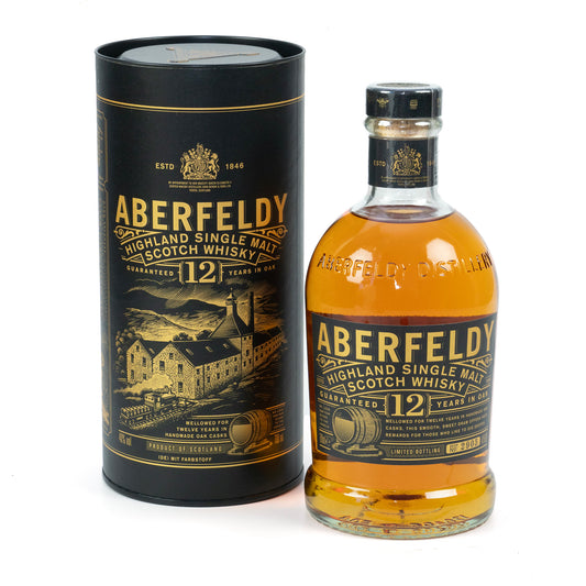 Aberfeldy 12 Jahre, Highland Scotch, Single Malt Whisky, 70 cl/700 ml