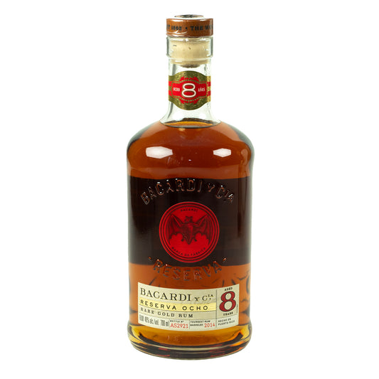 BACARDÍ Reserva, 8 Jahre, Premium Caribbean Rum, 40% Vol., 70 cl/700 ml