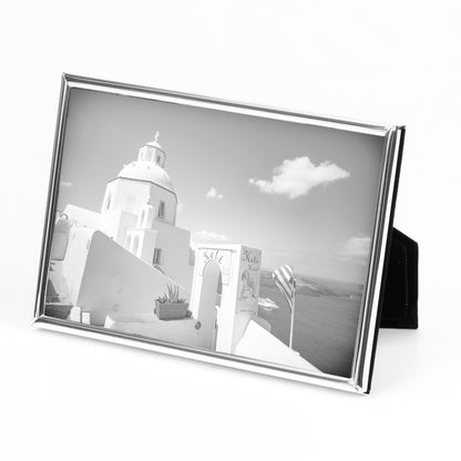 Amadeo picture frame »10x15 cm picture section«, frame size: 10.8x15.8 cm, silver-plated, velvet backing 