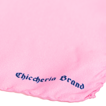 Chiccheria Handrolliertes Einstecktuch aus Seide