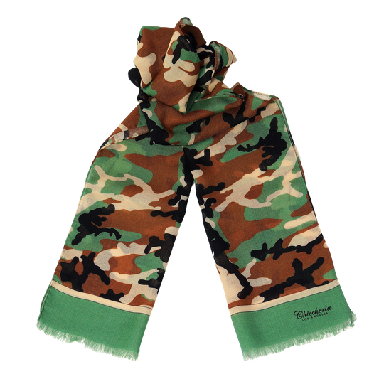 COTTON SCARF ‘COOL CAMOU’