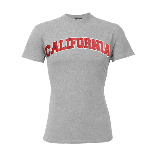Chiccheria Brand T-Shirt »CALIFORNIA« grau, Designed in LA