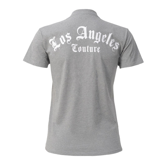 Chiccheria Brand T-Shirt »Los Angeles Couture« Designed in Los Angeles, Grau